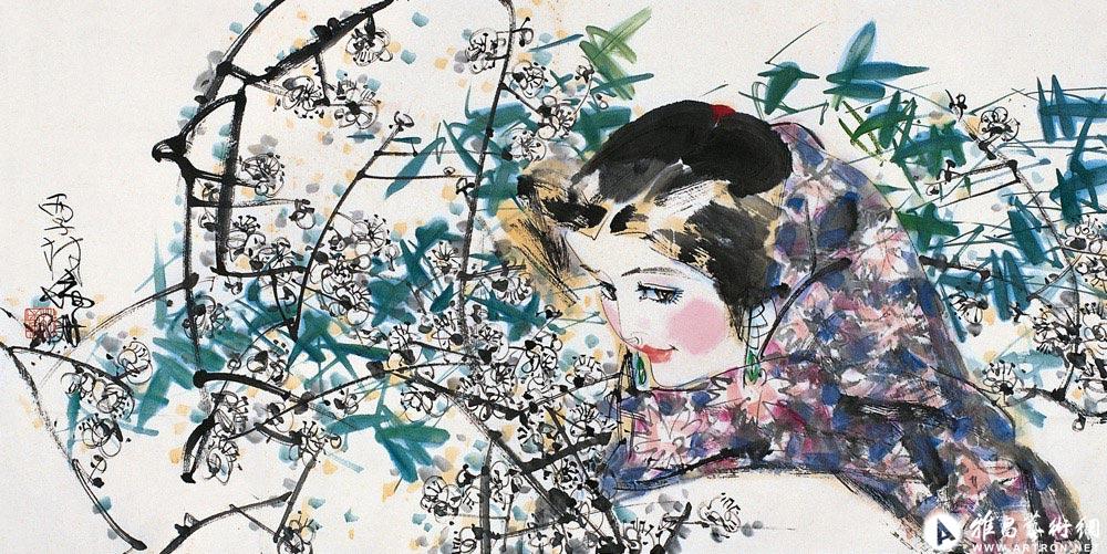 林墉水粉水彩,国画作品_林墉官方网站-雅昌艺术家网