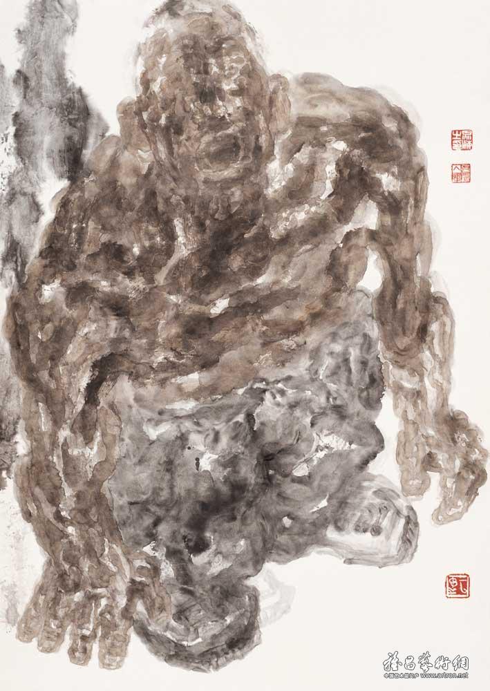 晁海作品:水墨人物^_^ br>ink work