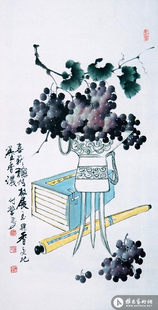 作品001_葡萄_张福盈作品展_张福盈在线作品_张福盈