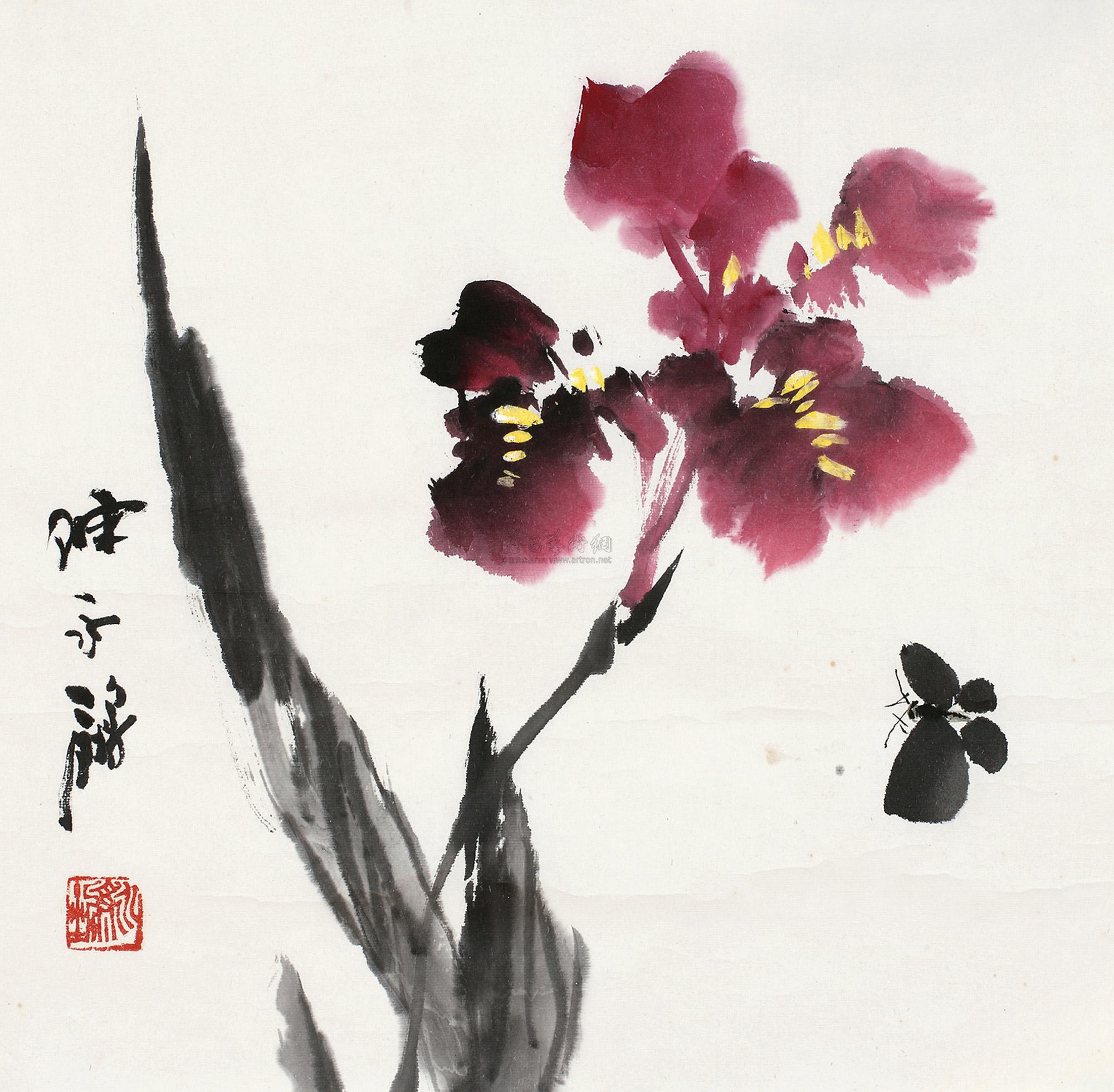 0330 鸢尾花 镜片