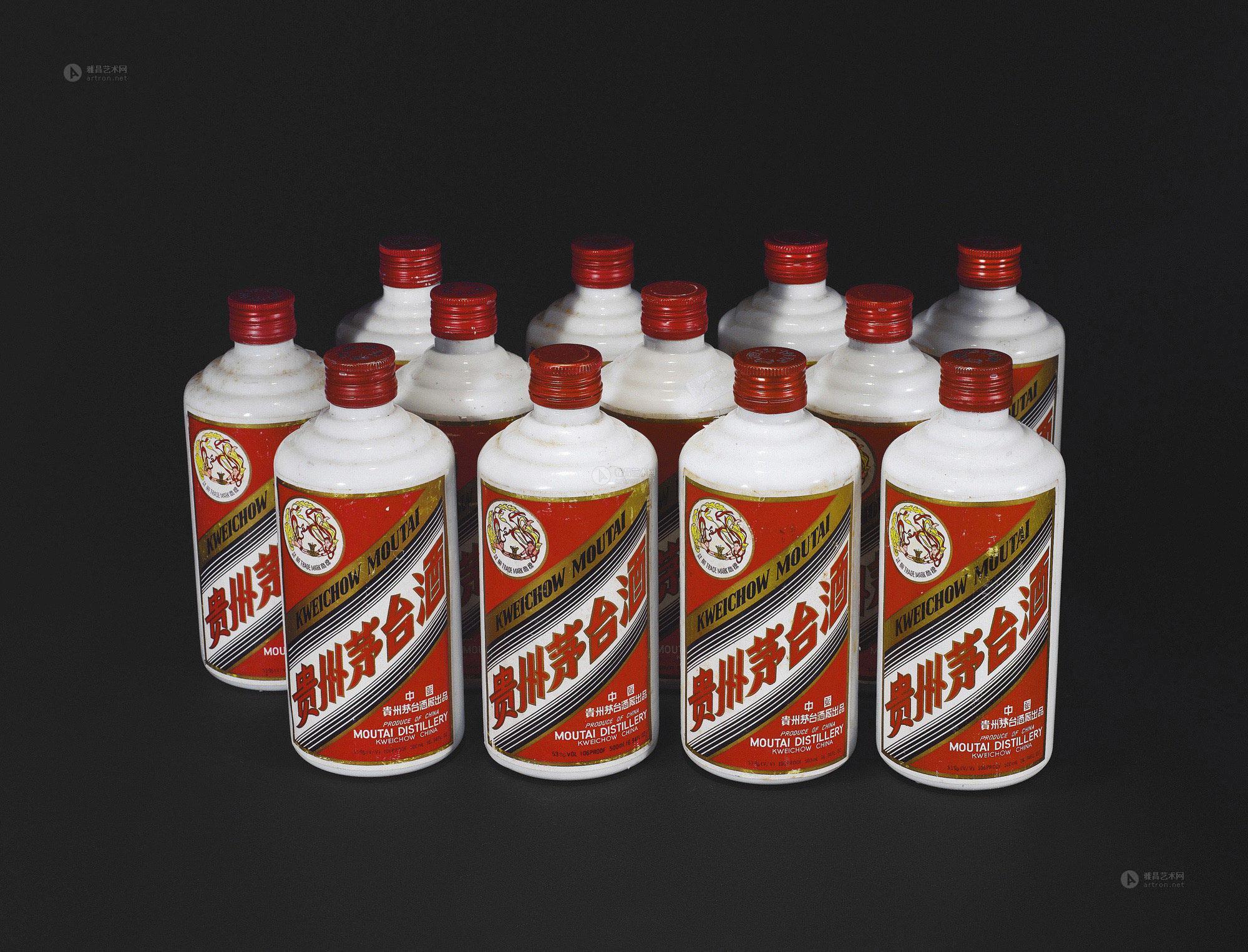 0359 1987-1990年铁盖飞天牌贵州茅台酒