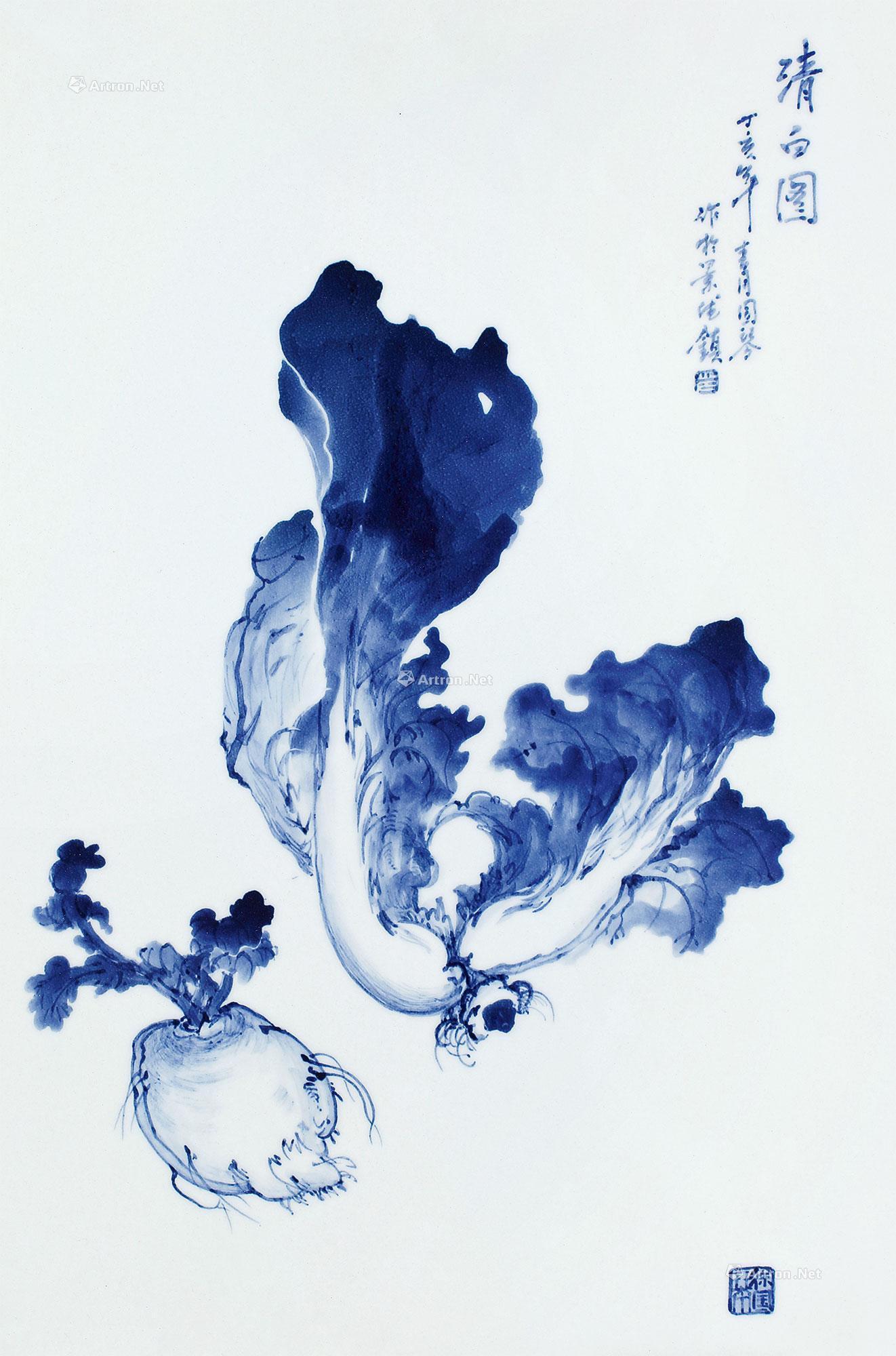 浅论传统水墨画对青花"分水"瓷的影响及艺术审视