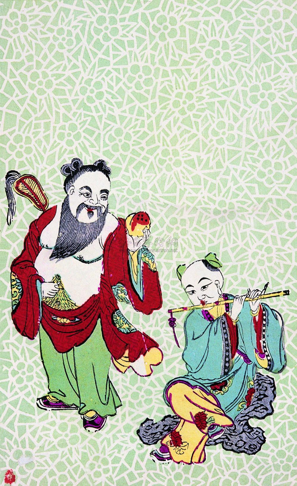0072 钟离权 蓝采和