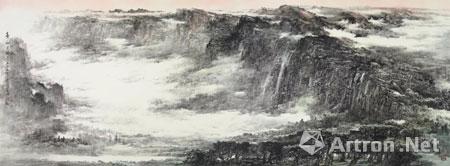 【评论】邵大箴:胡江的山水画——雄健与秀丽