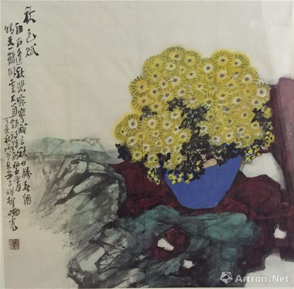 《秋色赋》  张之光 46cm x 69cm