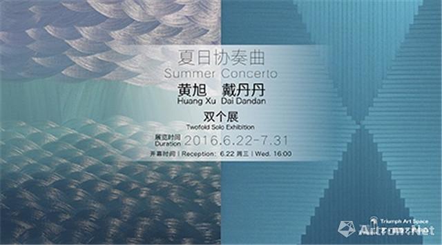 “夏日协奏曲”戴丹丹 黄旭双个展