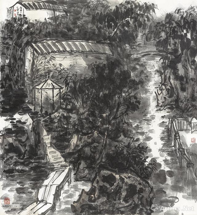 "山川无尽"罗一平水墨山水画展-广东站
