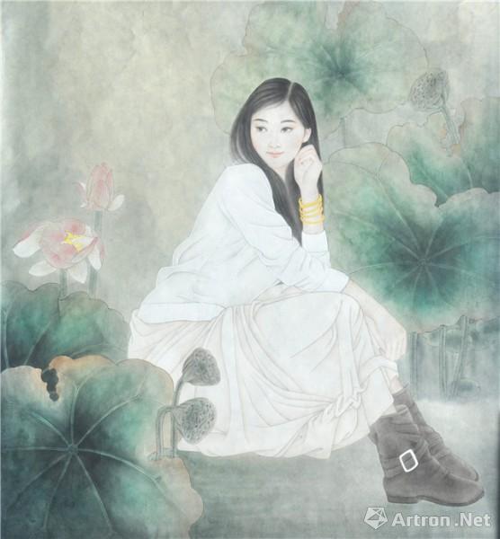 "墨海无涯"王精,陈苏书画作品展 展开详情 > 尺寸:96x96cm 材质:纸本