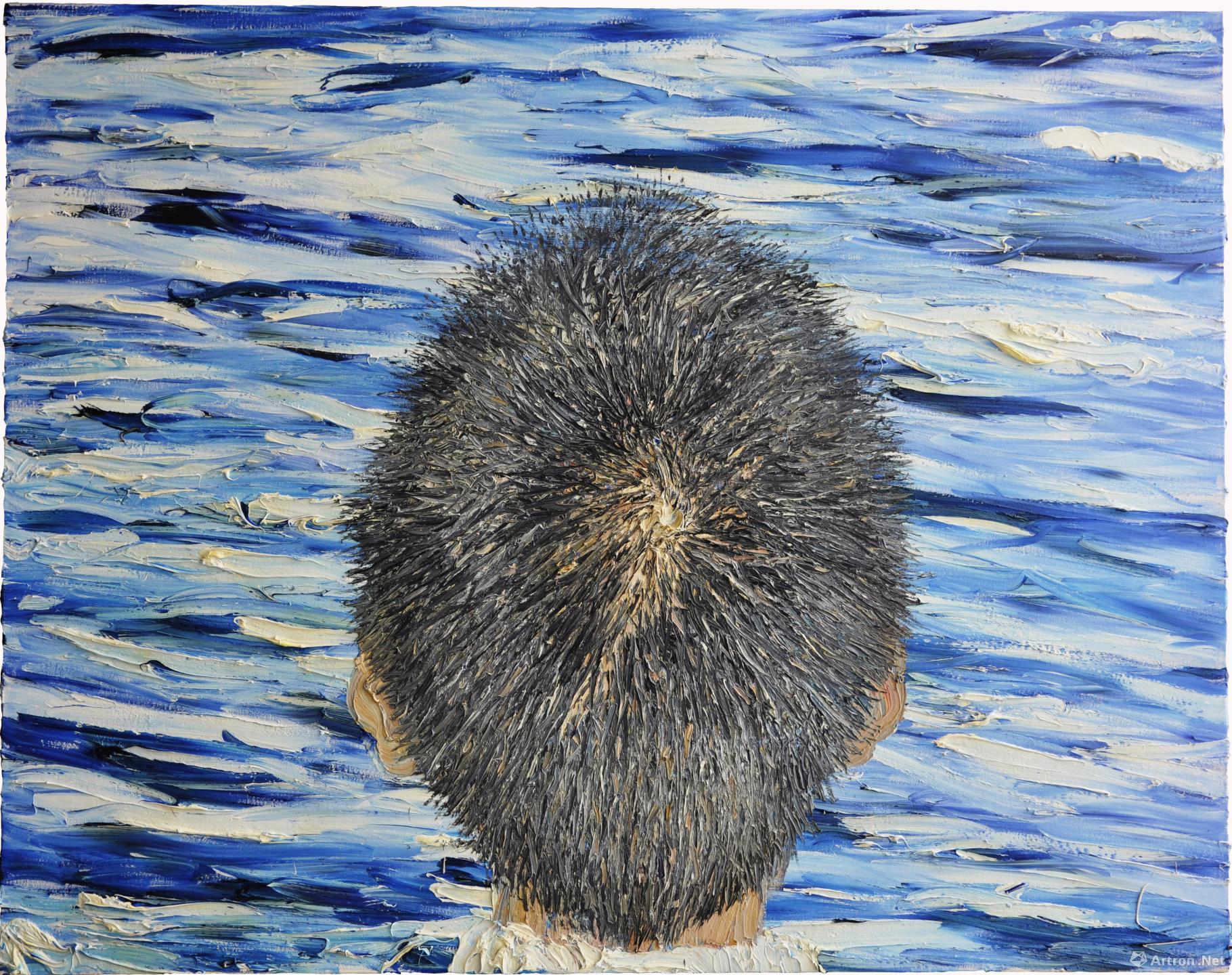 《浪子》  欧阳春 150×190cm 2009年 布面油画