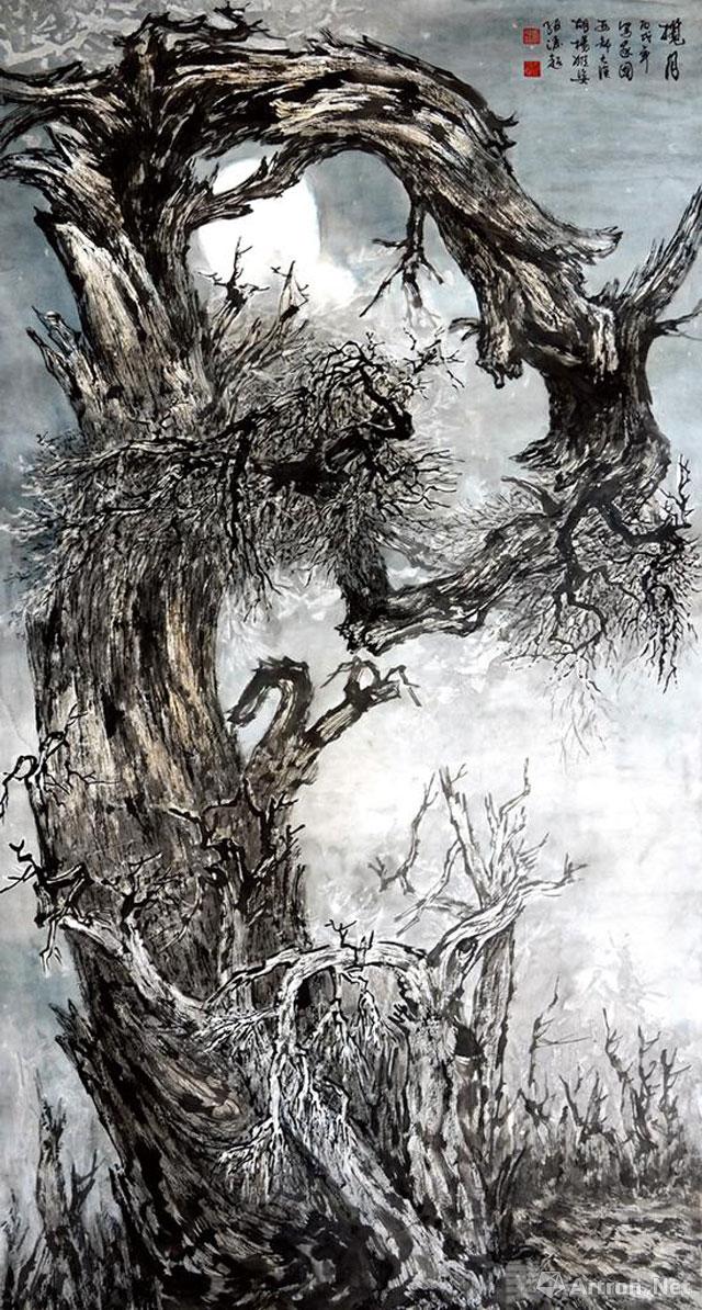 魅力胡杨张凌超和他的胡杨画团队