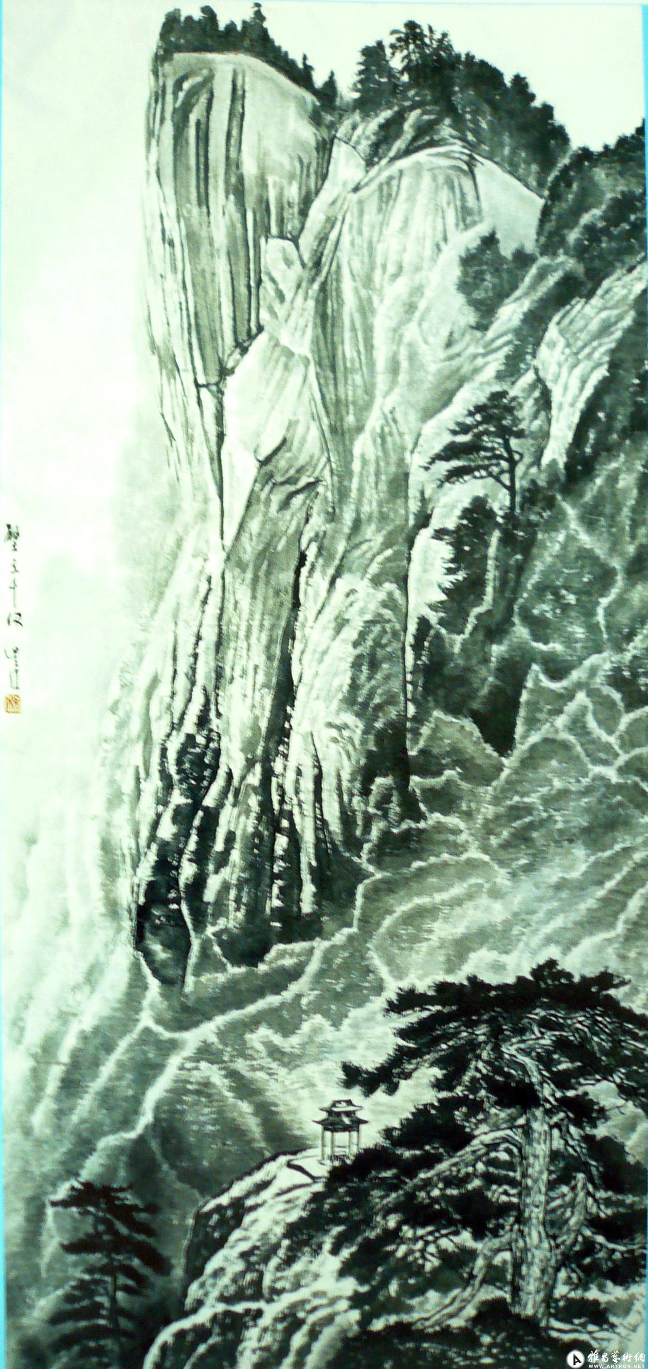 壁立千仞96x178,1992.