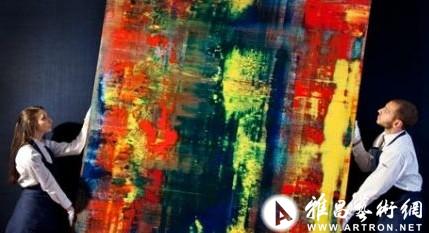 格哈德·里希特作品“ abstraktes bild (809-4) &rdquo
