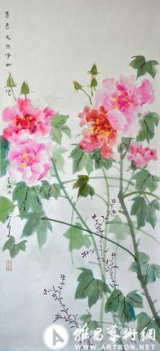 有外国人说我们中国画是快速水彩画,这是完全不对的,中国画实际上融合