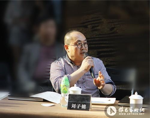 【评论【观点】刘子健"废墟"是实验水墨二十几年实践的结果