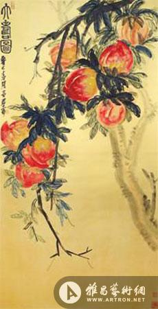 【动态】星云大师赞国际著名画家君寿《大寿图》