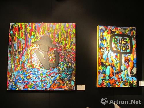 的画廊article gallery参加,带来了外公傅抱石,舅舅傅二石,母亲傅益璇