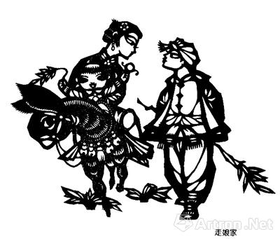 李笑白先生的代表作品 走娘家