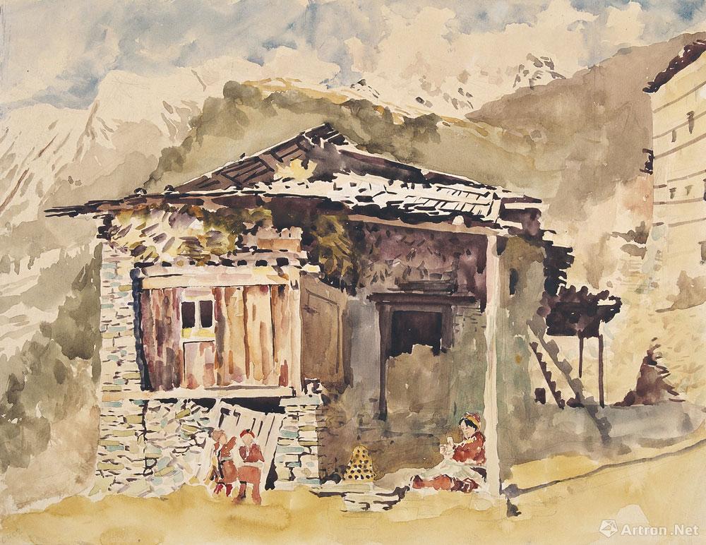 西藏门巴族的小屋