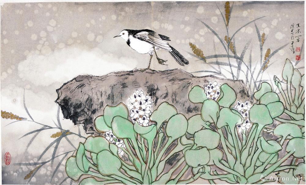 工笔花鸟(12)_工笔花鸟画精选_郭子良作品展_郭子良在线作品_郭子良