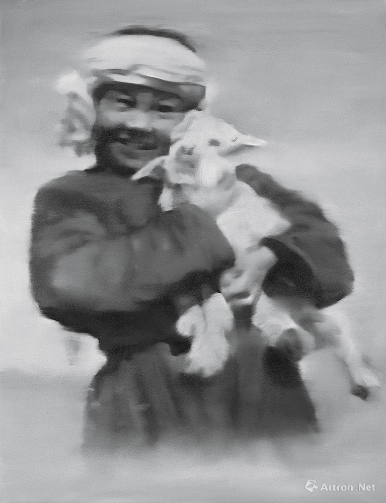 小羊羔   Lamb  Oil on canvas