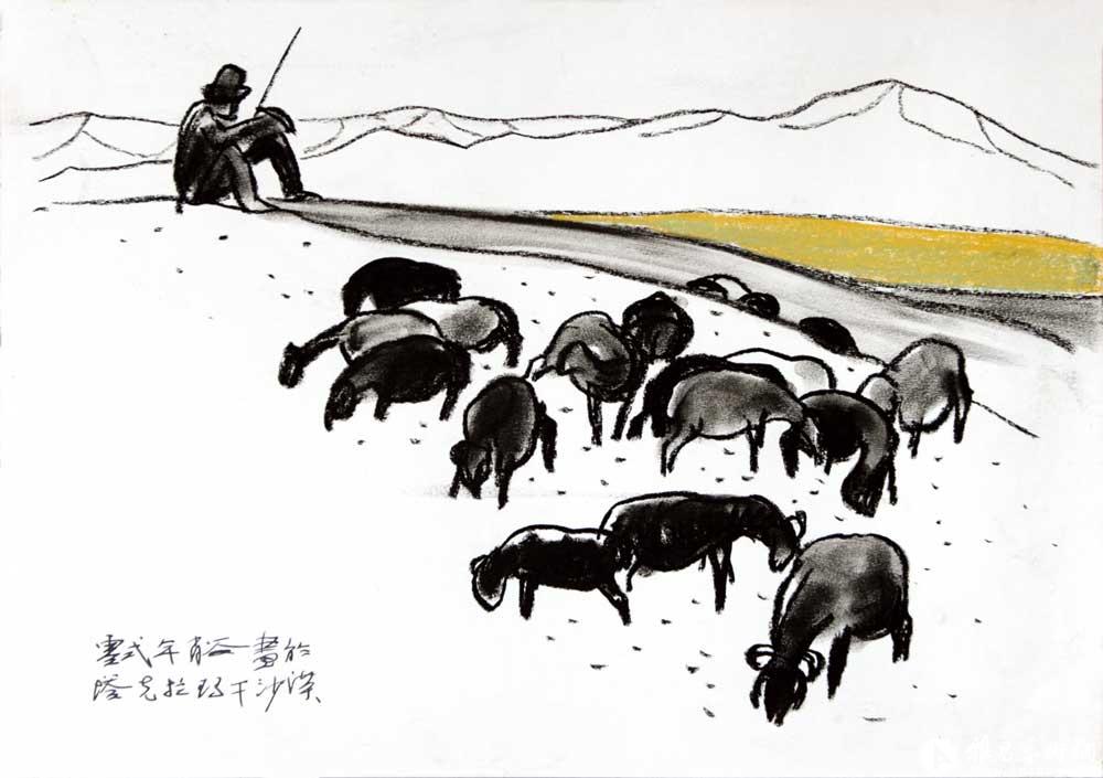塔克拉玛干的牧羊人