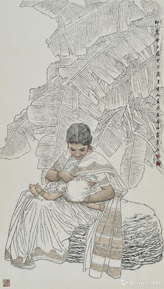 印度母子图