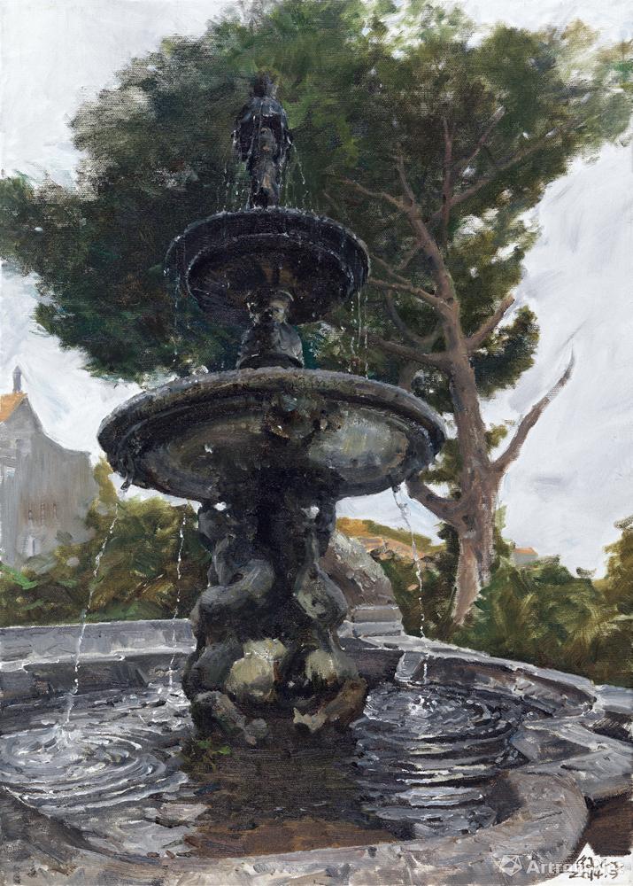 维泰博的树与喷泉