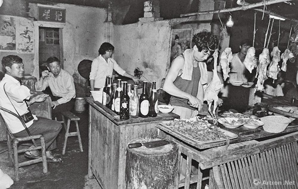 安哥作品：1980·广东大埔　小餐馆
