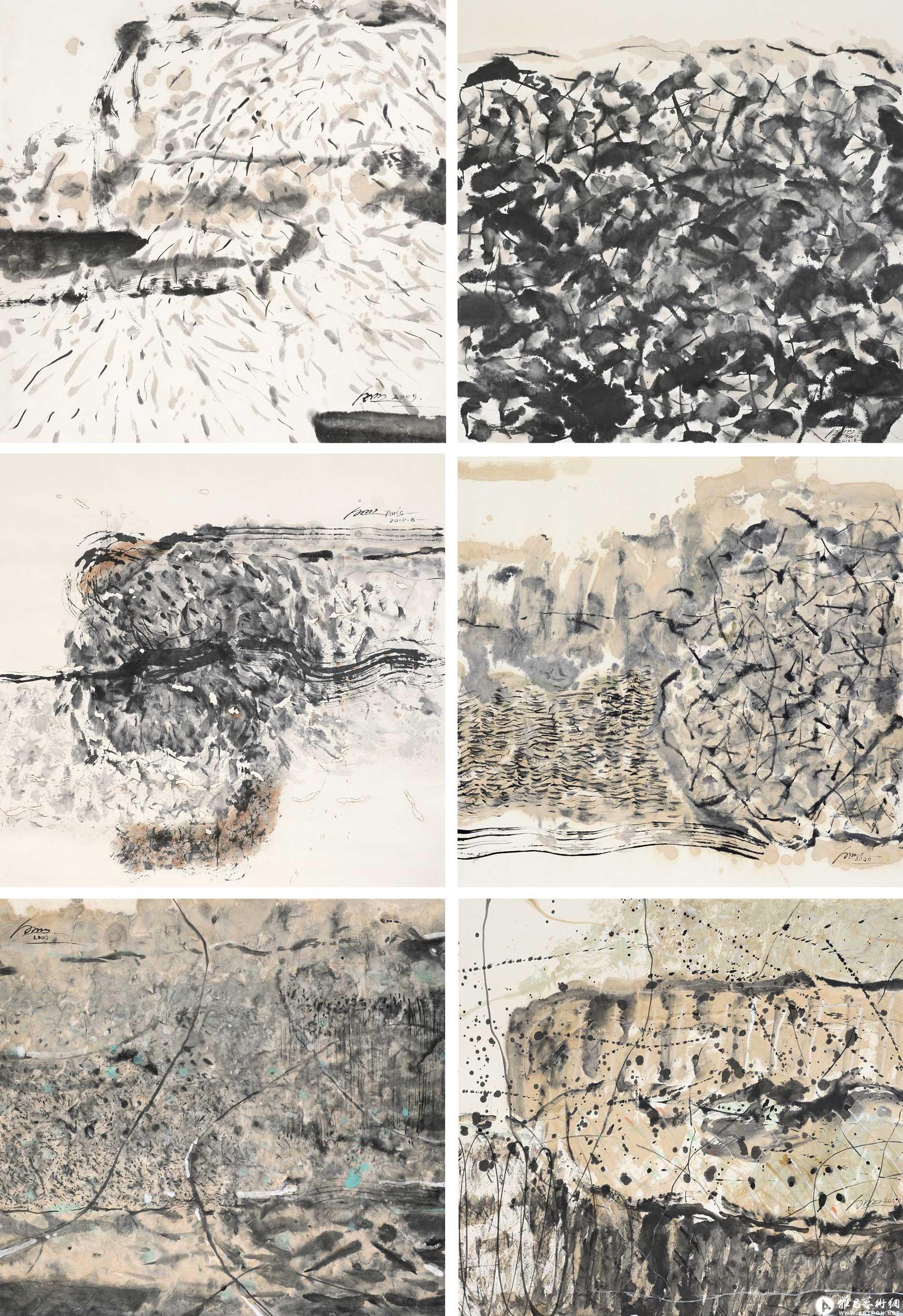 水墨之山水研究系列001^_^The Study of Landscape Paintings in Ink Series 001