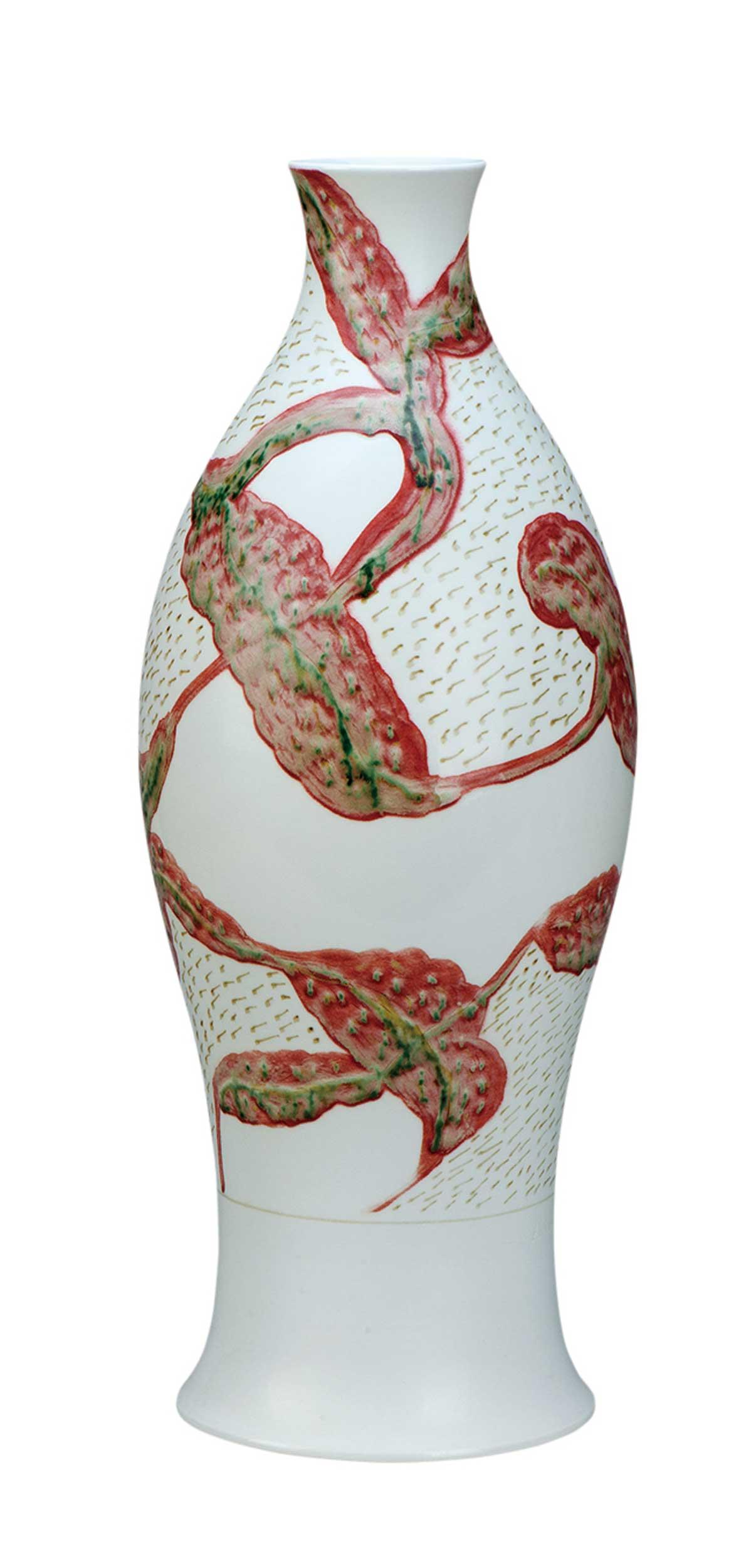 新梅瓶·太阳雨^_^A New Plum Vase·Sunny Rain_白明_白明作品展_白明在线作品_白明官方网站-雅昌艺术家网