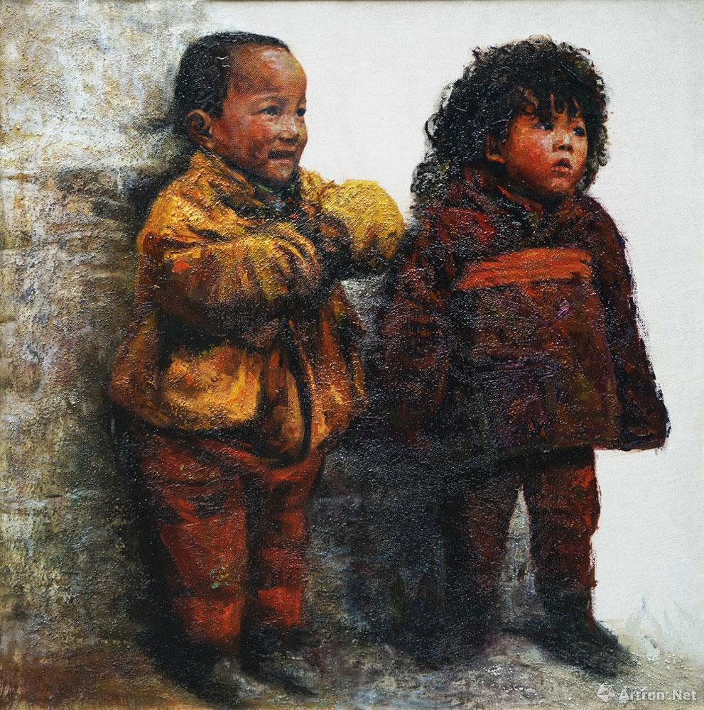 西藏山南的孩子