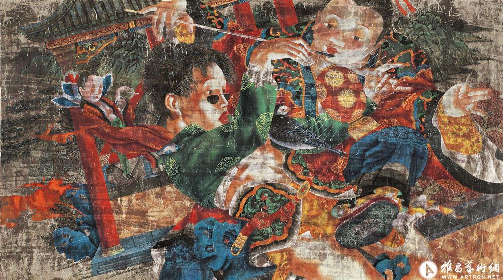游园惊梦002_游园惊梦系列作品在线展_吕鹏作品展_吕鹏在线作品_吕鹏