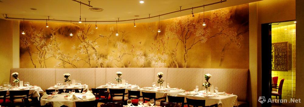 上海徐家汇港汇广场六楼“福禄居”餐厅壁画
