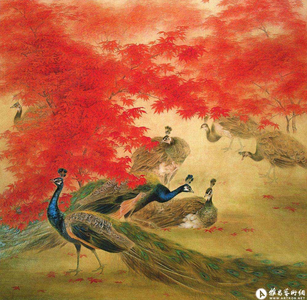 翠羽凌风_作品在线展_李大成作品展_李大成在线作品_李大成官方网站