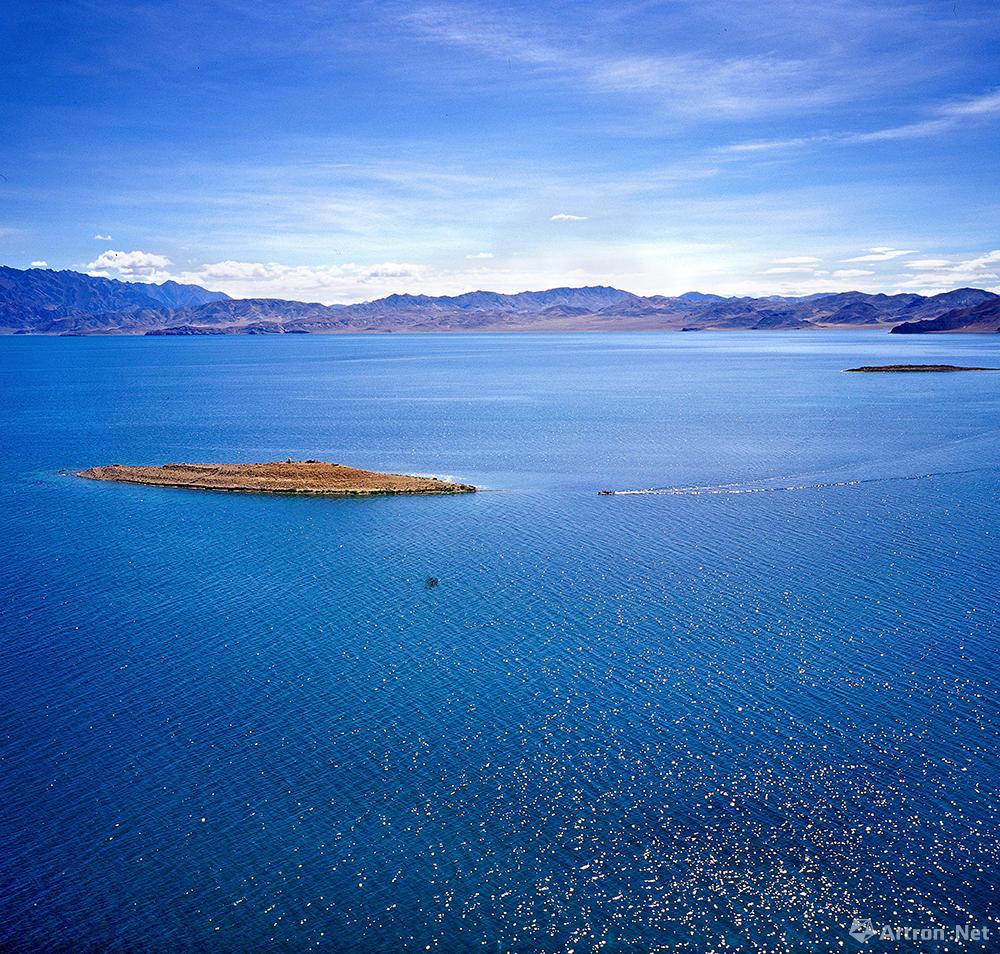 空中看西藏-班公湖