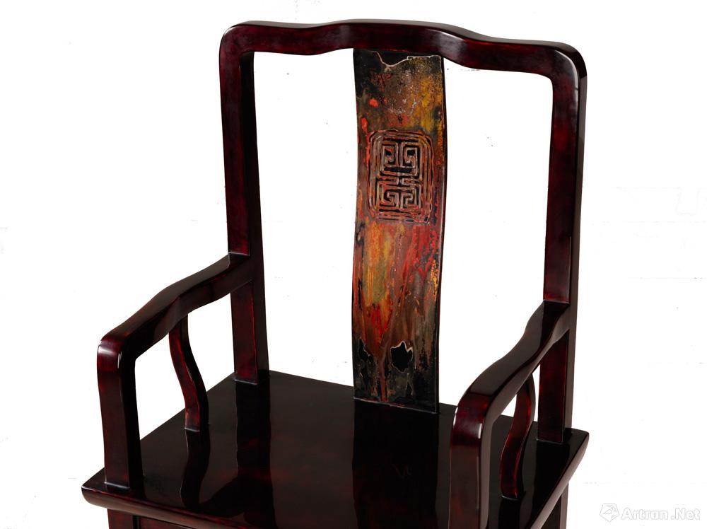 太师椅<br>^_^Natural Lacquer,Chair B