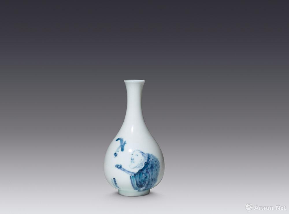 禅-玉壶春瓶瓷器