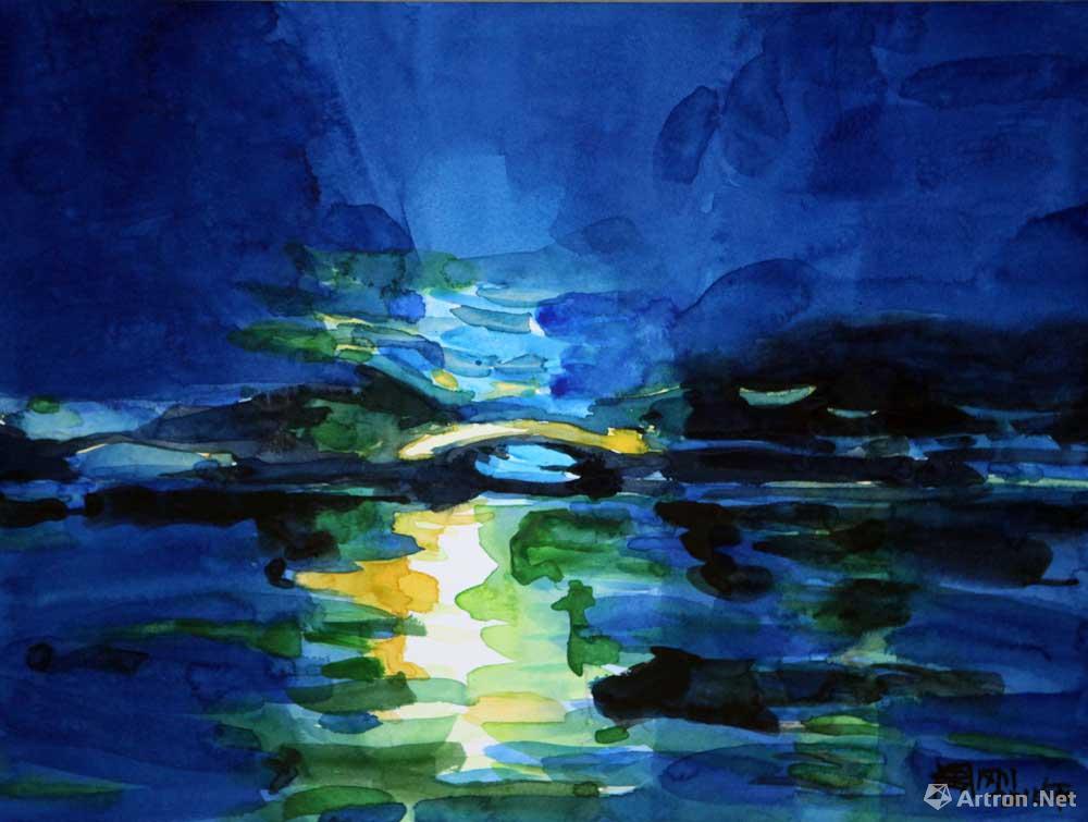 《蓝色西湖——西湖印象》