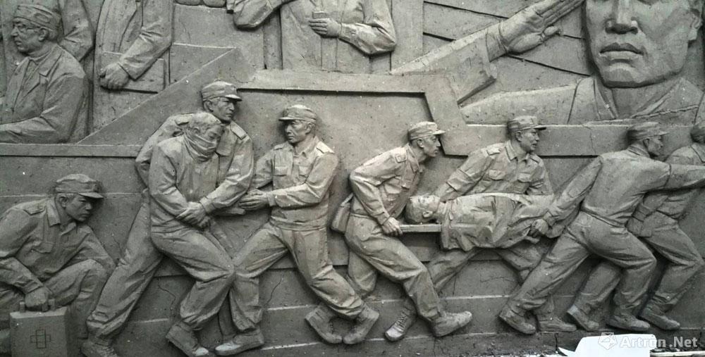 铁军雕塑图片