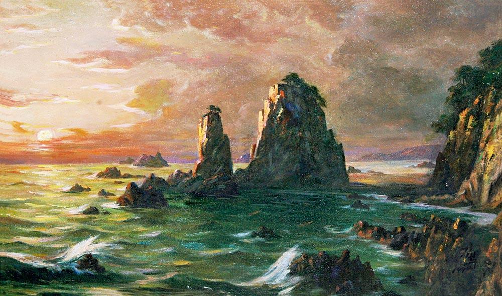 【1990年作 海景 布面油画69】拍卖品_图片_价格_鉴赏_油画_雅昌