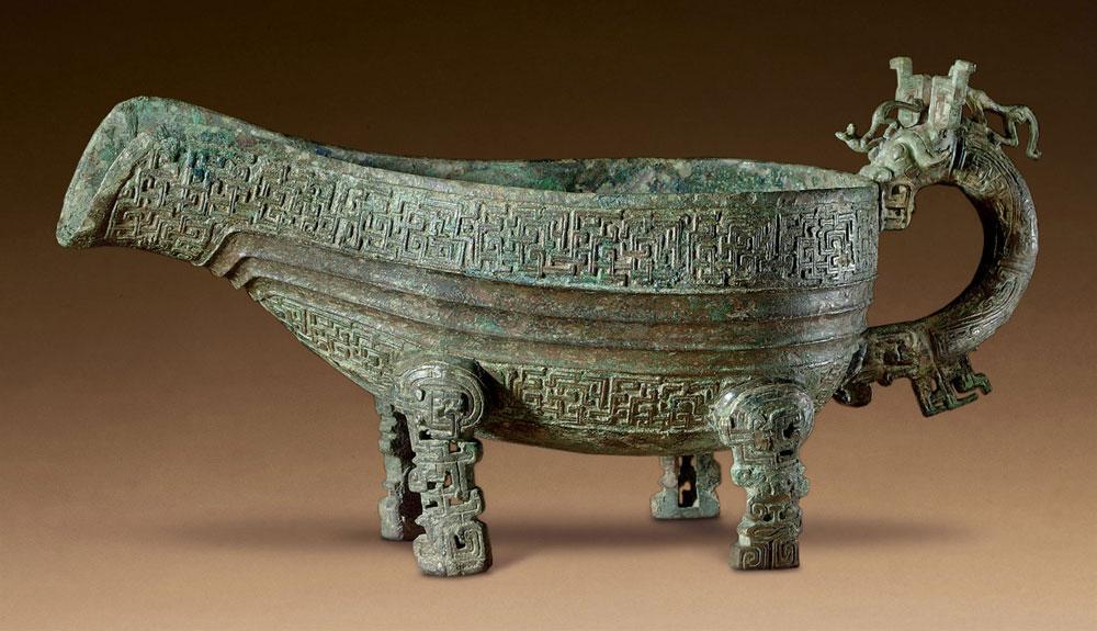 0908 春秋,公元前7世纪 青铜匜