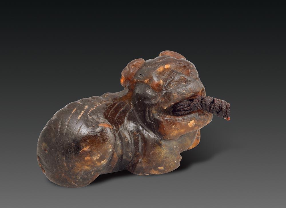 1151 明代老坑艾叶绿镇纸