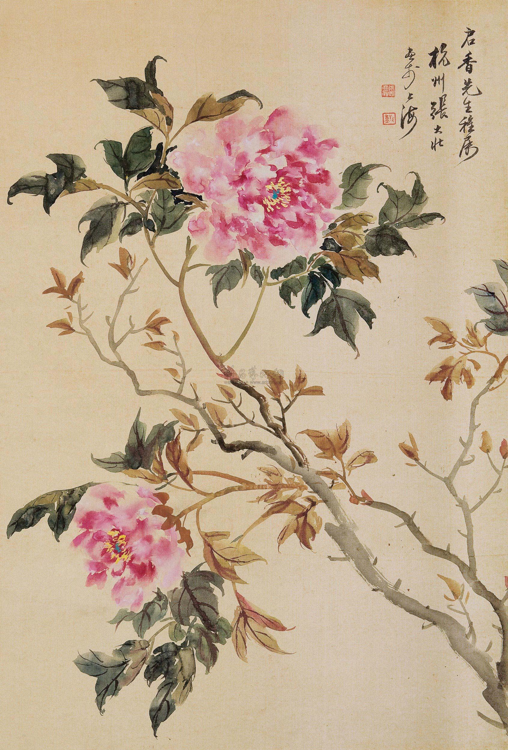 【芙蓉】拍卖品_图片_价格_鉴赏_绘画_雅昌艺术品拍卖网