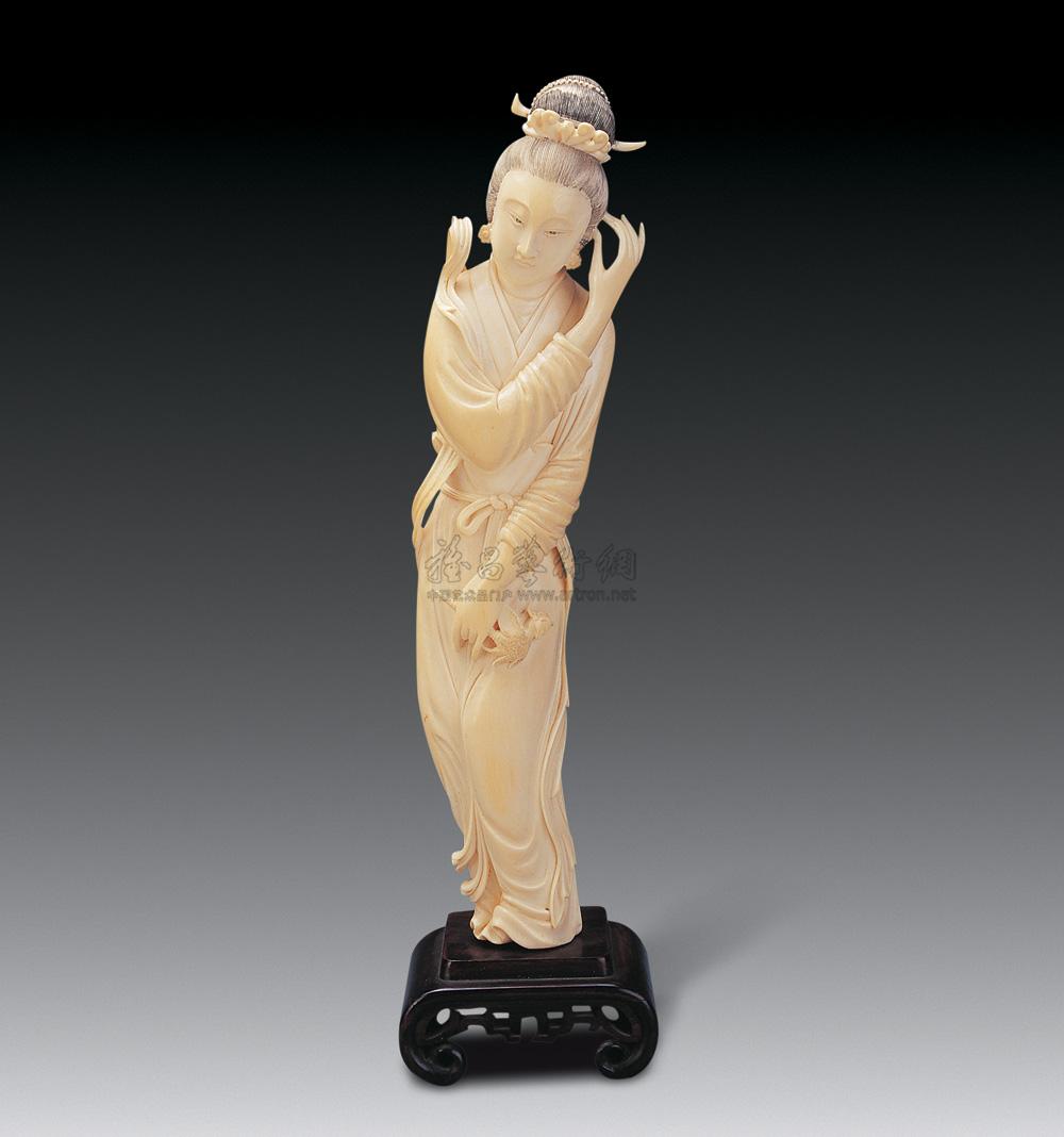 【民国 象牙雕仕女】拍卖品_图片_价格_鉴赏_牙雕_雅昌艺术品拍卖网
