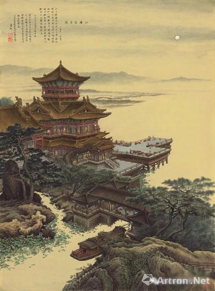 张孝友——当代中国工笔山水界画精品欣赏-张孝友艺术