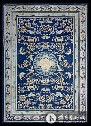 “丝路经纬”中国古董地毯