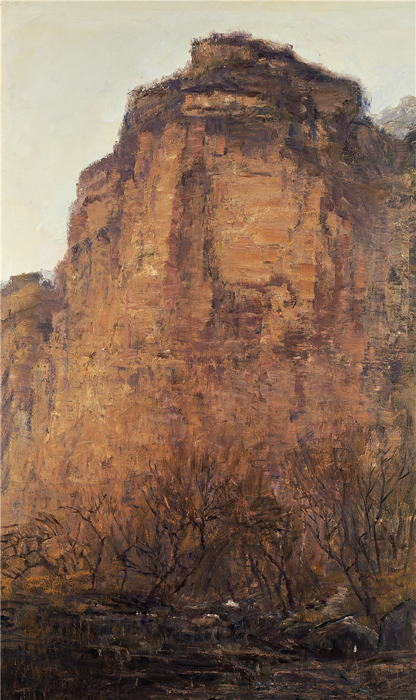 《怅望古今》  雷小洲 200×120cm 2007年