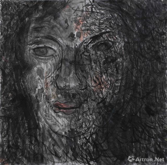 《梦幻 王国京 68×68cm 2016年 纸本水墨