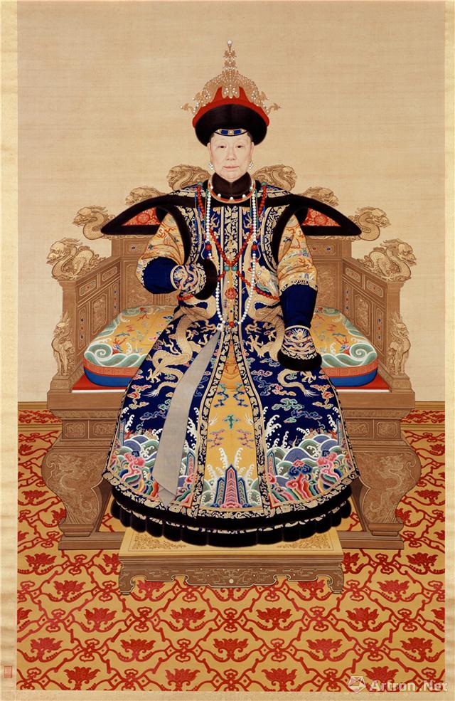 《孝圣宪皇后像》