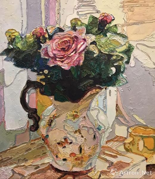 "花语"旅美画家孙林油画展